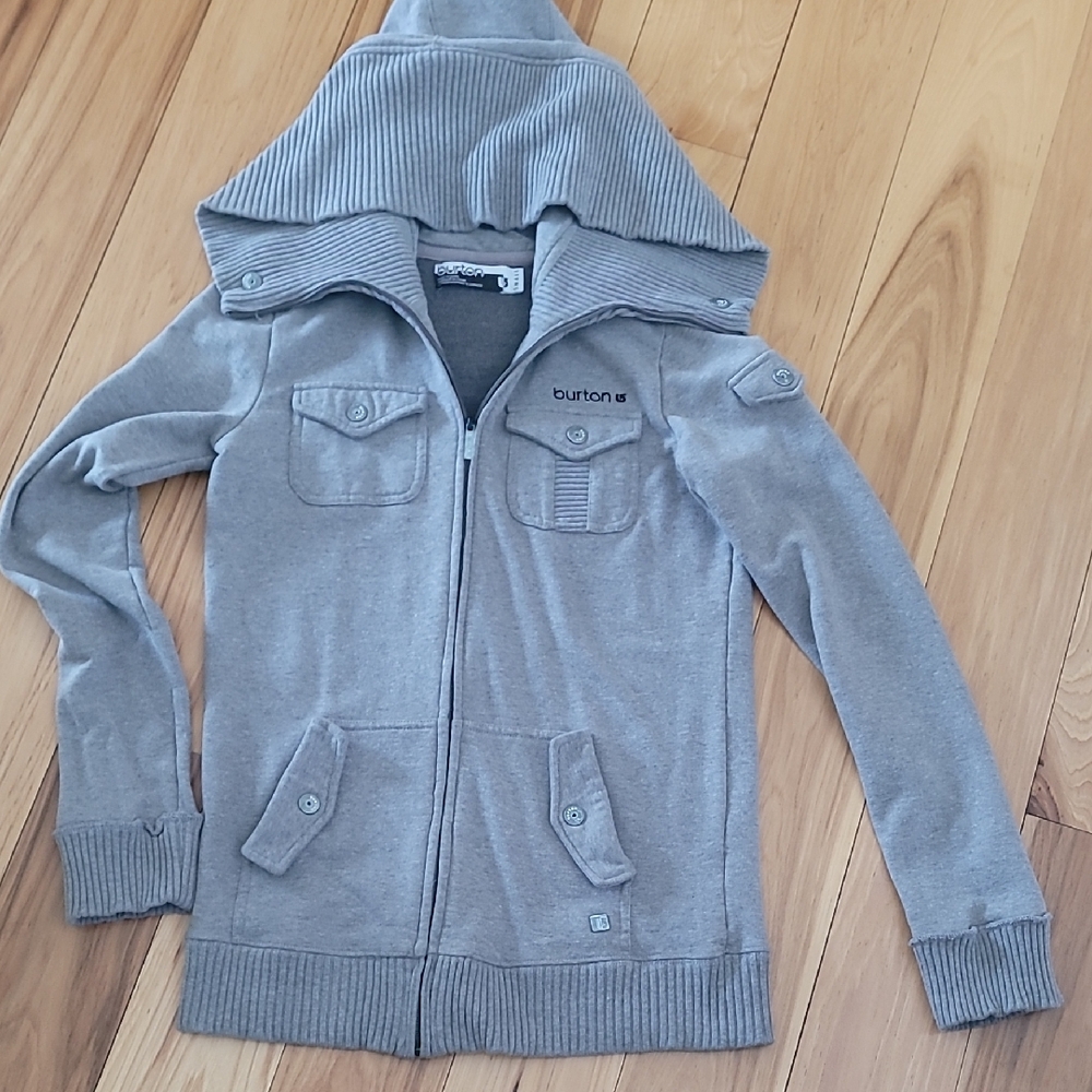 Burton Charcoal Adult Hoodie Jacket